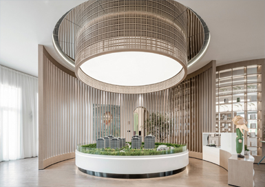 現(xiàn)代售樓中心裝修效果圖